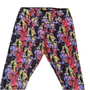 LuLaRoe‎ Tall & Curvy Leggings Disney Villains Maleficent Cruella Evil Queen